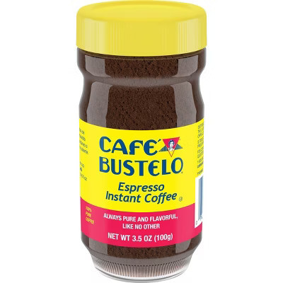 Cafe Bustelo Espresso Style Dark Roast Instant Coffee - 3.5oz | Target