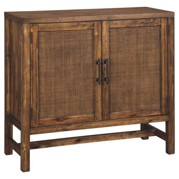 Beckings Accent Cabinet Brown - Signature Design by Ashley | Target