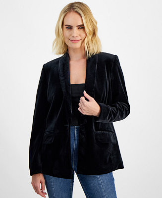 Petite Velvet Blazer, Created for Macy's | Macy's Canada