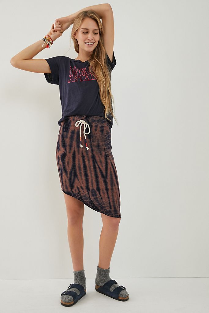 Sundry Lora Tie-Dye Mini Skirt | Anthropologie (US)
