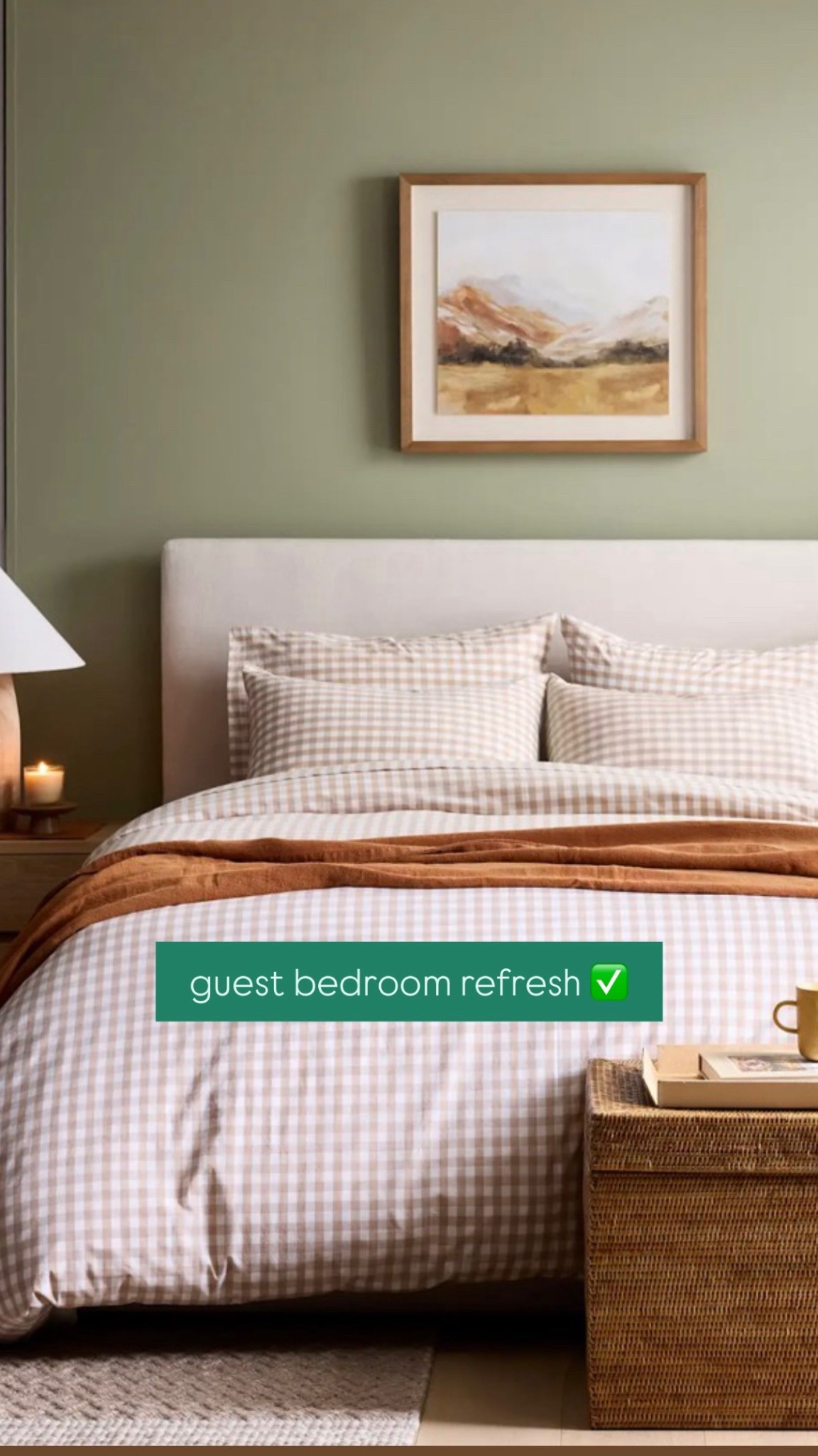 Love this gingham set!! @onequince #quincepartner