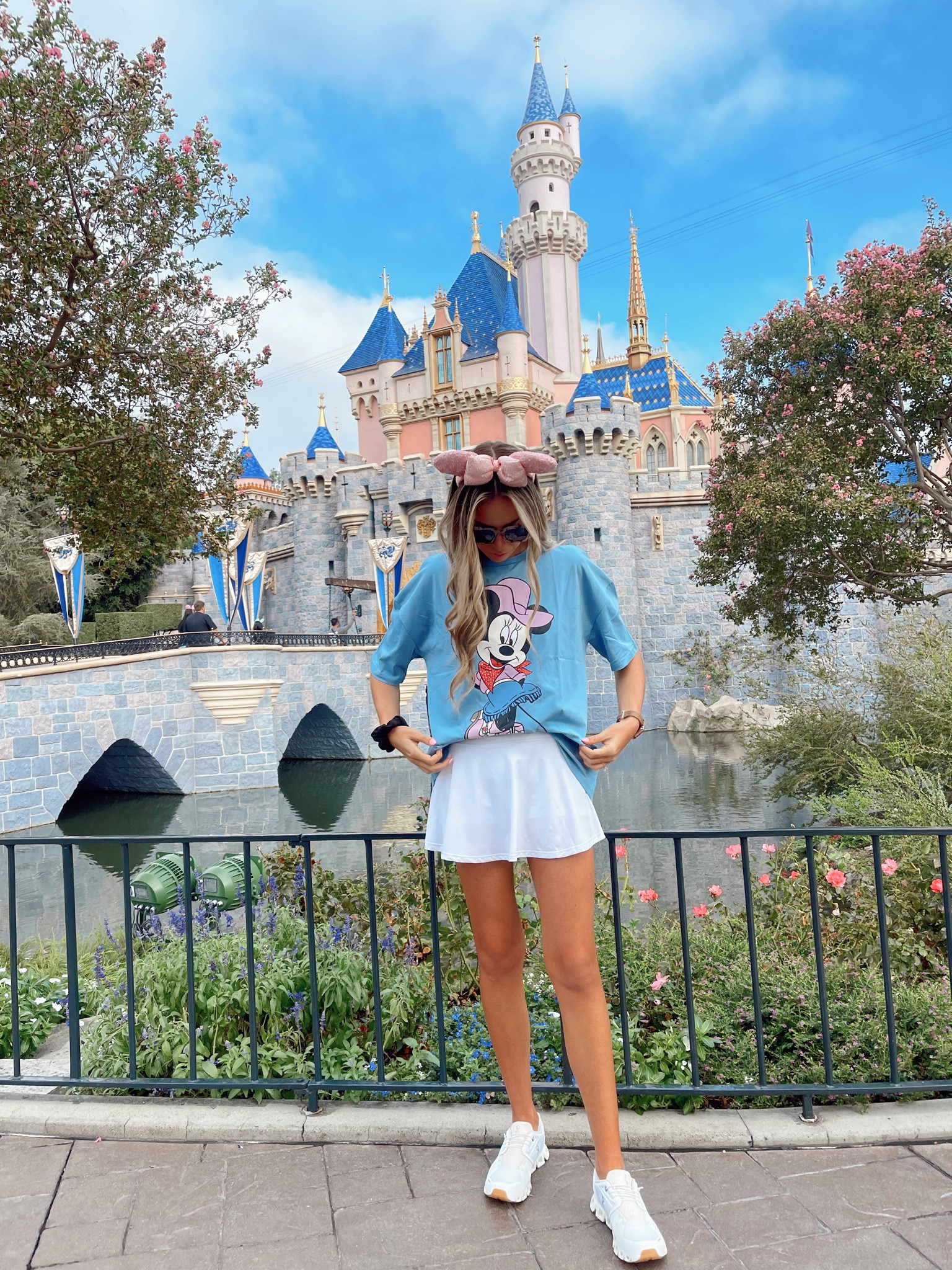 Disney Outfit Ideas #LTKdisney #disneyoutfit #disneyshirt #disneyoutfitideas  #disneystyle #minimaldisneystyle #disney #wdw #waltdisneyworld #disneyaesthetic #themeparkoutfit #comfyoutfit #disneyears #disneyphotoideas #disneyaesthetic #disneystyle #LTKdisneyoutfit #disneyland minimal Disney style outfit ideas, Disney graphic tees, Amazon white tennis skirt outfit, cheetah adidas running shoes, Disney outfit ideas, pink disney ears, Disneyland Outfit, tennis skirt Outfit, on cloud 5 running shoes

#LTKunder50 #LTKFind #LTKtravel
