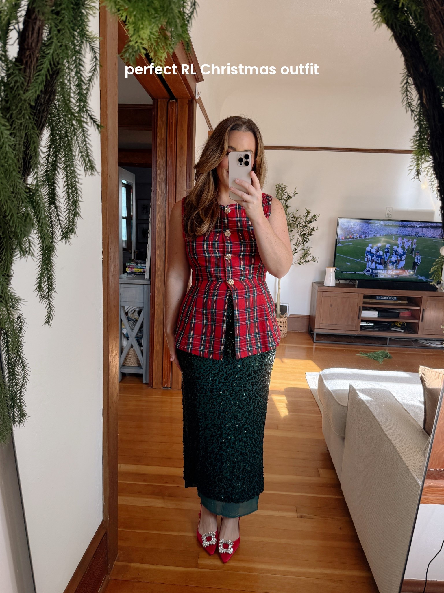RL inspired Christmas outfit for holiday parties

Christmas eve outfits, christmas party outfit, plaid vest, holiday party outfit, office party outfit 

#LTKSeasonal #LTKHoliday #LTKMidsize
