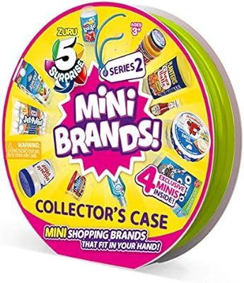 5 Surprise Mini Brands Collector's Case Series 2 (Comes with 4 Exclusive Minis) 4 Exclusive Minis... | Amazon (US)