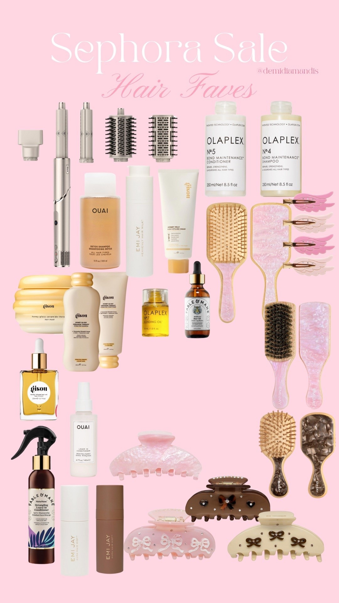 Sephora sale hair faves 

#LTKGiftGuide #LTKSaleAlert #LTKBeauty
