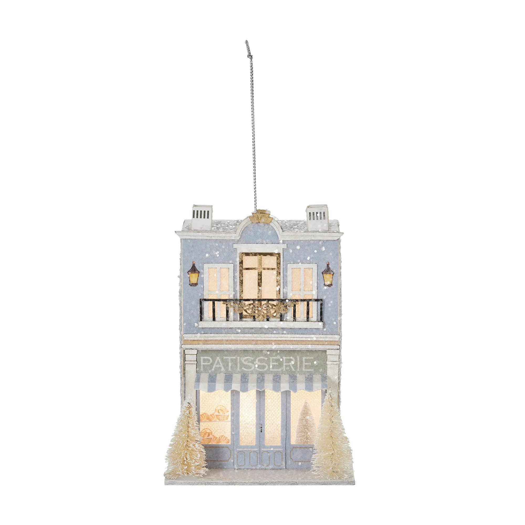 Fraiche Light Up Paper Bakery Ornaments 2-Pack, FRAICHE EX FR LED PAPER HOUSES | Walmart (CA)