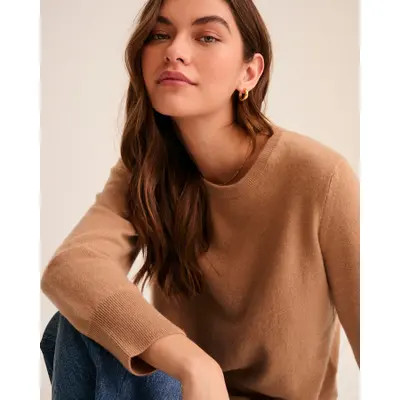 NAADAM The Original Cashmere Sweater in Camel at Nordstrom, Size Medium | Nordstrom