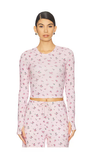 Sloane Top in Pink Floral | Revolve Clothing (Global)