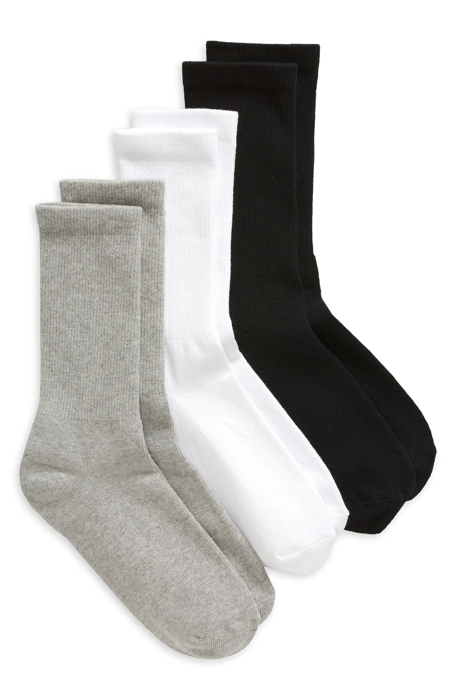 Nordstrom 3-Pack Everyday Crew Socks | Nordstrom | Nordstrom