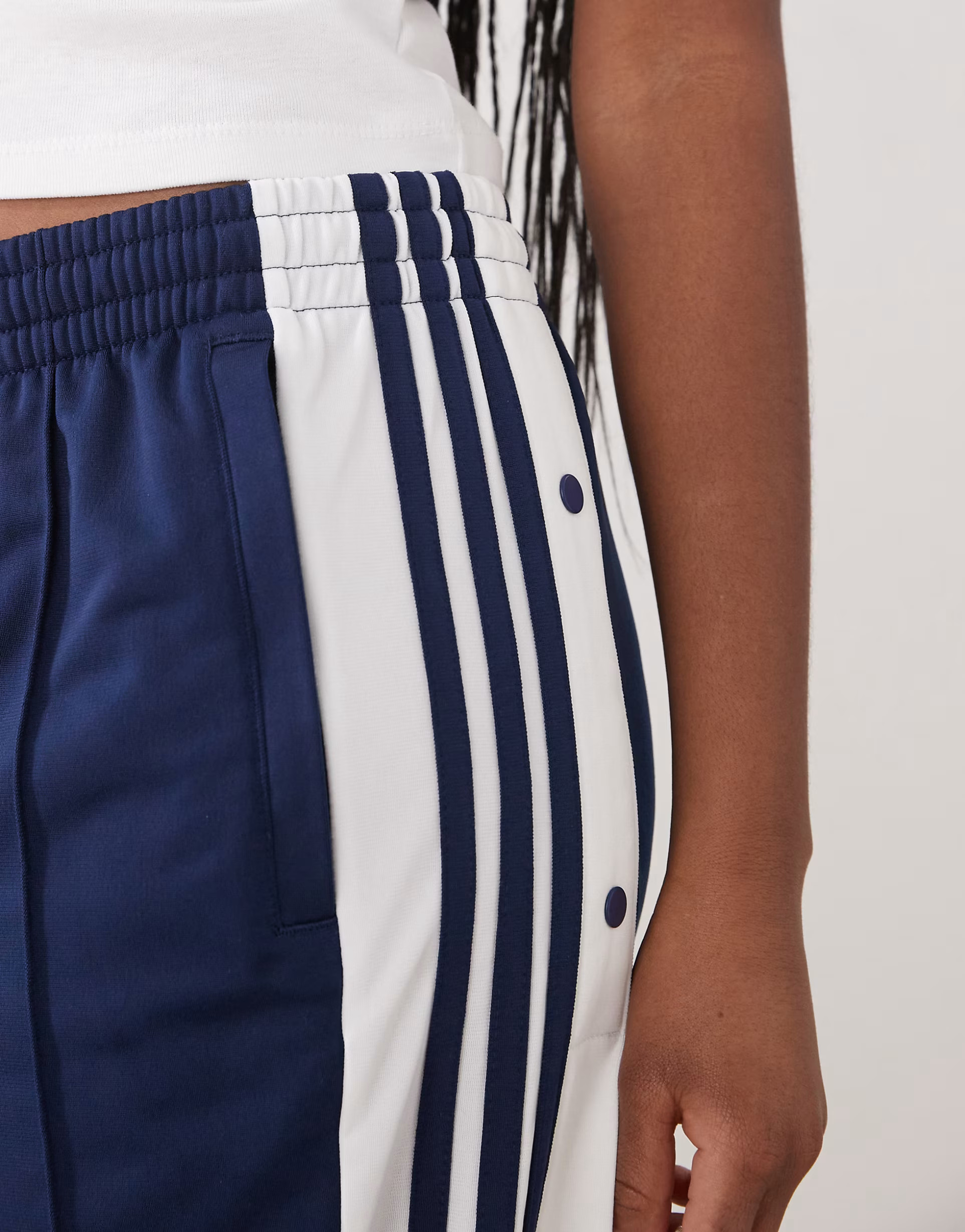 adidas Originals Adibreak track pants in navy | ASOS (Global)