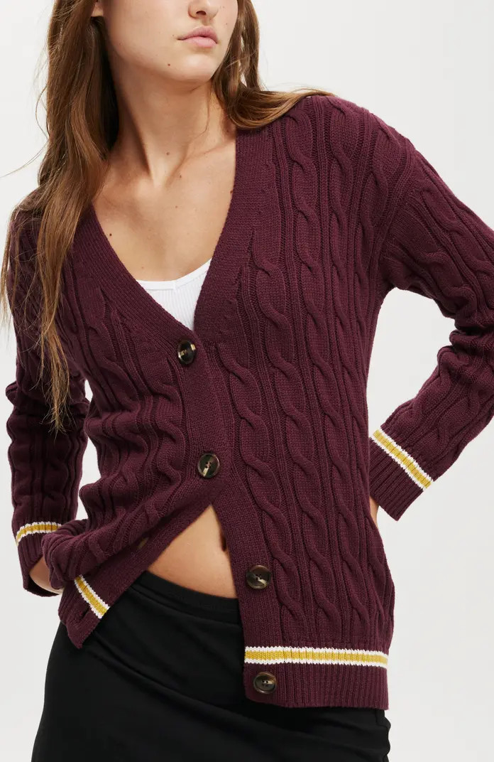 Cotton On Varsity Cardigan | Nordstrom | Nordstrom