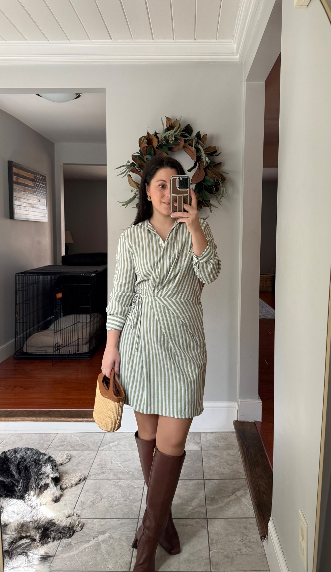 Love this spring dress - size xs, boots are tts, I sized up a half size for thicker socks

For reference I am;
5ft, 120lbs, 26” waist

@Revolve 

#LTKSeasonal #LTKootd #LTKPetite
