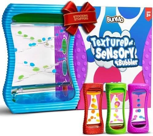 BUNMO Stocking Stuffers for Kids - Liquid Motion Bubbler Sensory Toys - Liquid Timer for Kids - C... | Amazon (US)