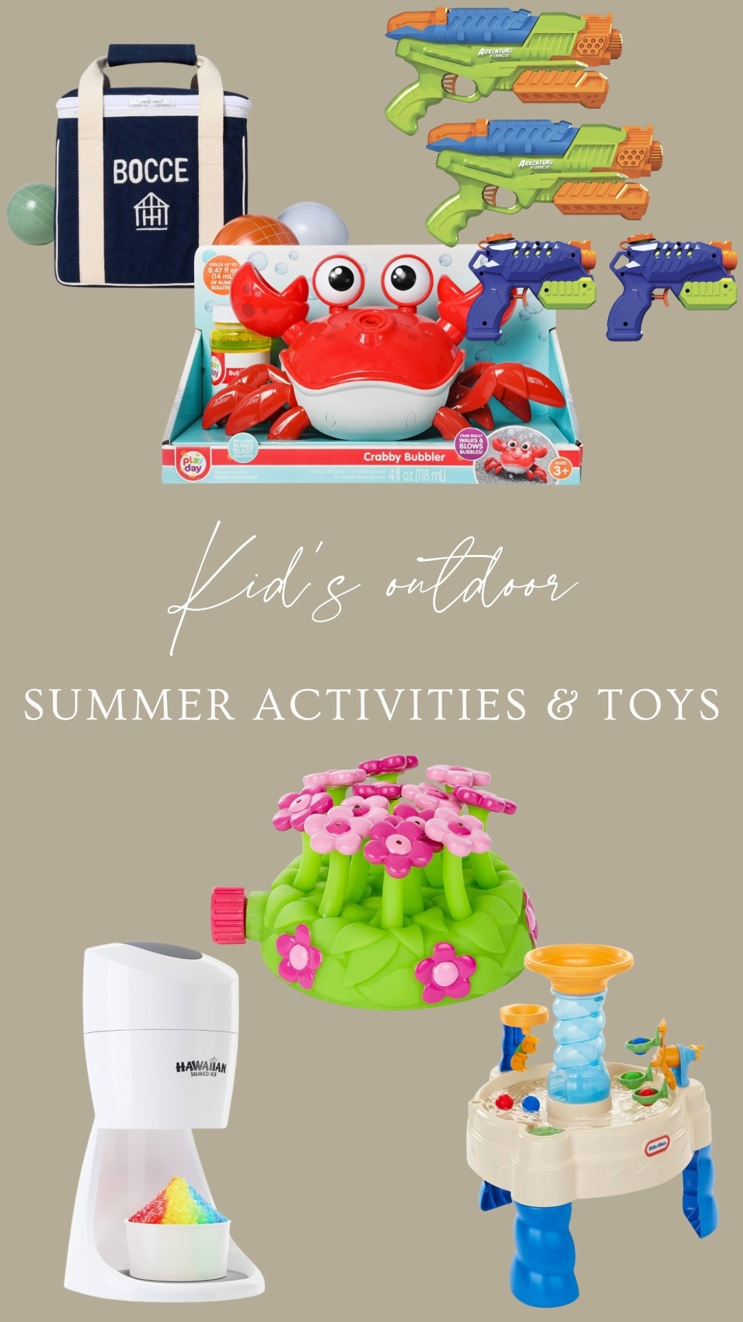 Activities to keep your kiddos busy in the sunshine all summer👏🏼🥰

#LTKSeasonal #LTKBaby #LTKKids