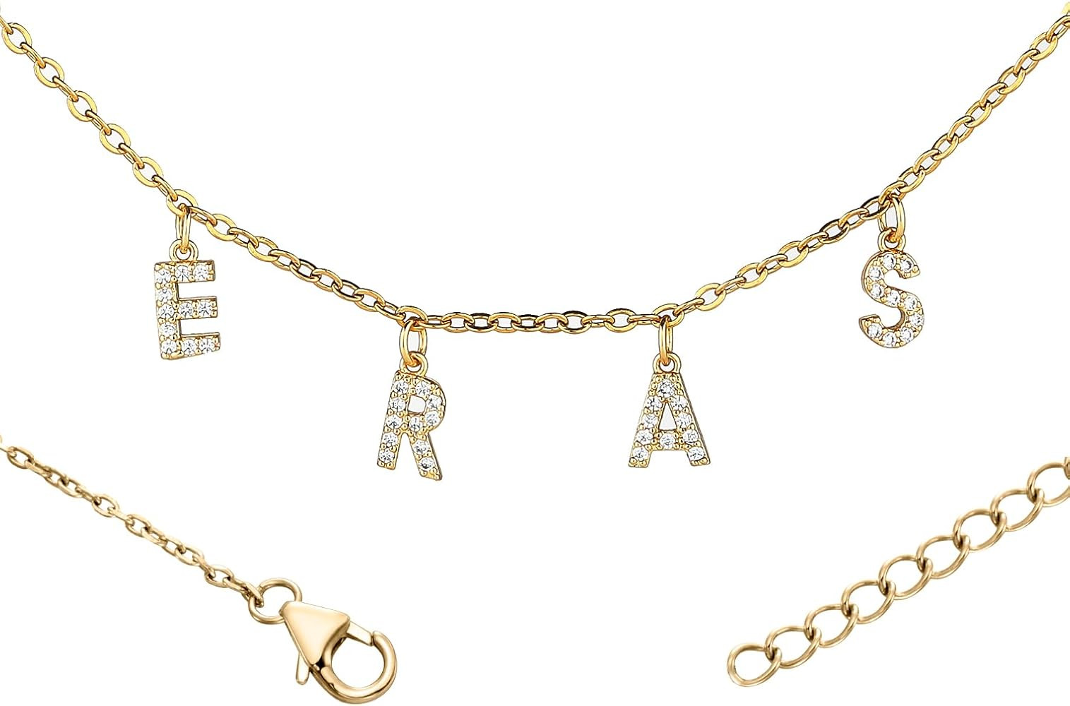 Eras Necklace, Album Gift Song Inspired Necklace for Taylor Swiftie, Charms Letter Choker Necklac... | Amazon (UK)