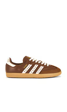adidas Originals Samba Og Sneakers in White, Brown, & Cream White from Revolve.com | Revolve Clothing (Global)