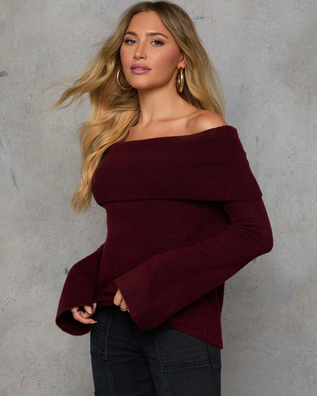 Dreamworld Off The Shoulder Pullover Sweater | VICI