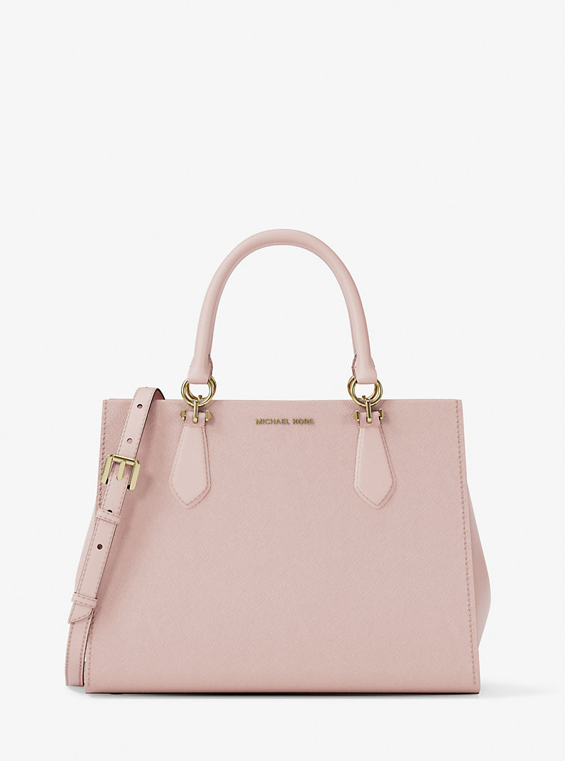 Marilyn Medium Saffiano Leather Satchel | Michael Kors US