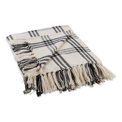50"x60" Modern Farmhouse Plaid Throw Blanket - Design Imports | Target