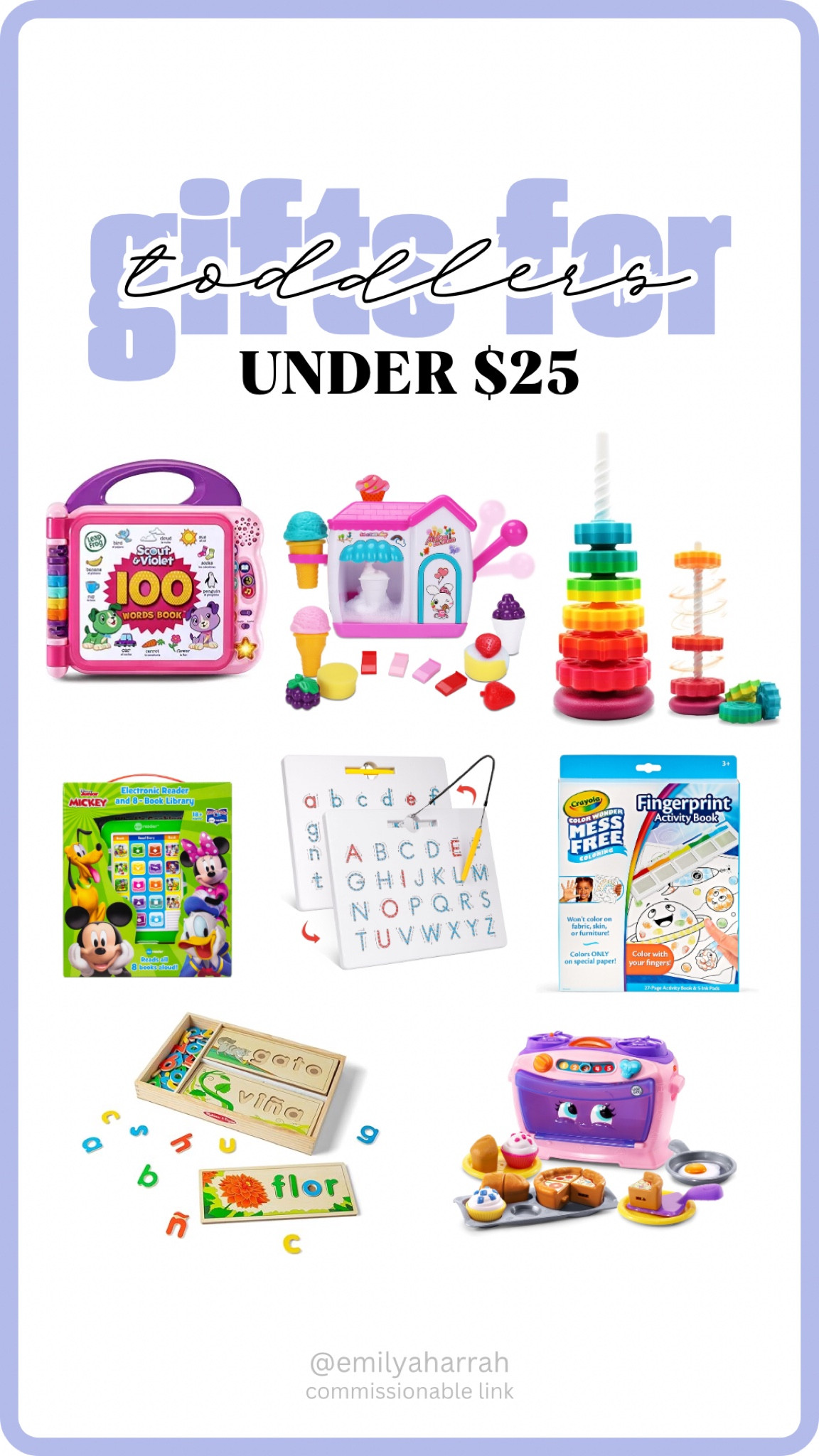 The best gifts for toddlers under $25 

#LTKFindsUnder50 #LTKKids #LTKGiftGuide