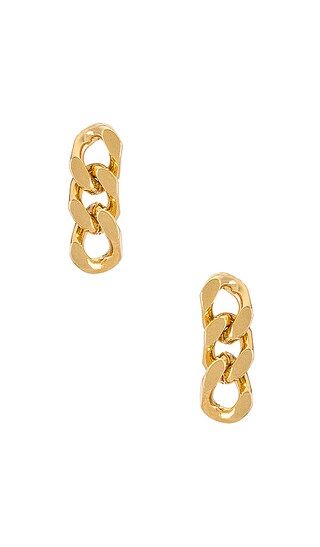 Cara Earrings in Yellow Gold | Revolve Clothing (Global)