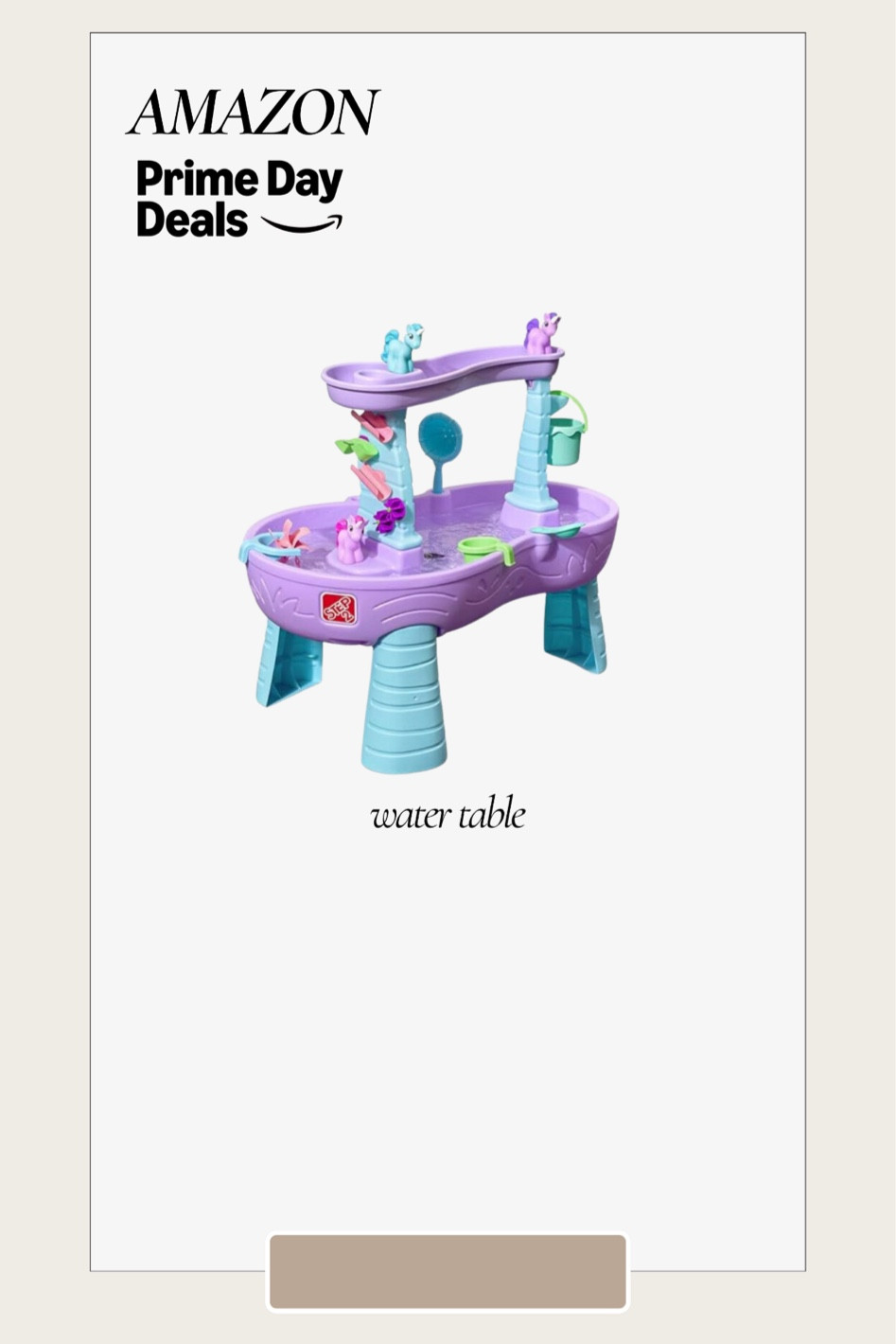 Water table on sale for prime days!! 

Amazon prime, amazon kids 

#LTKKids #LTKBaby #LTKSaleAlert