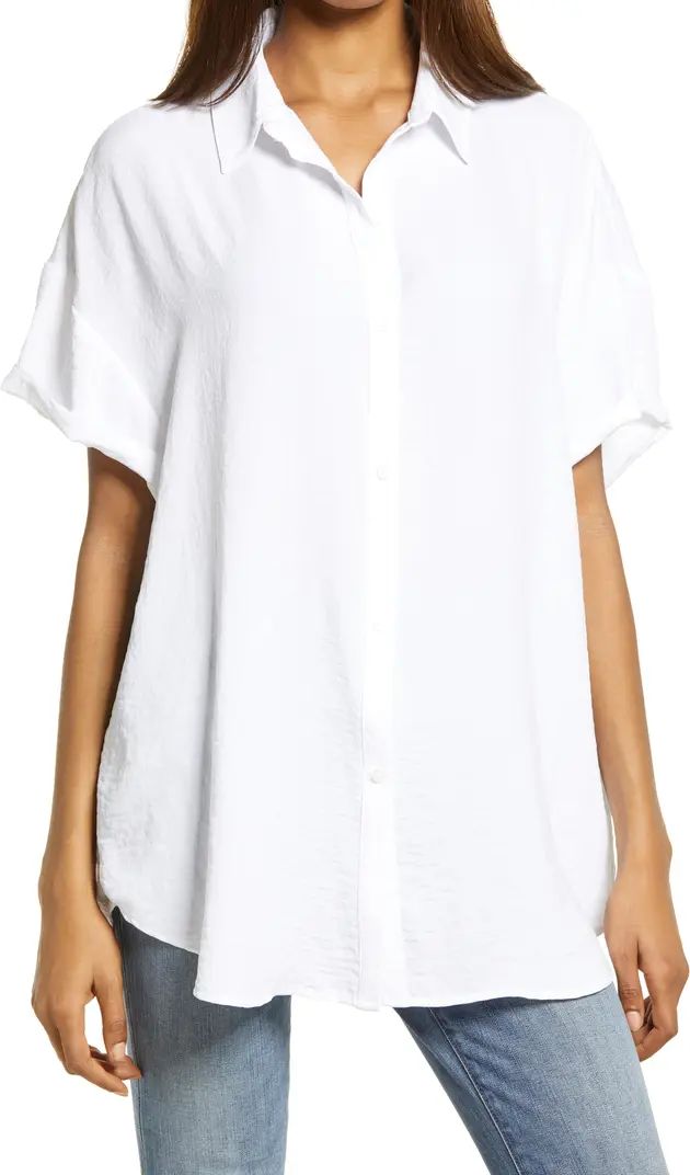 Oversize Short Sleeve Tunic | Nordstrom