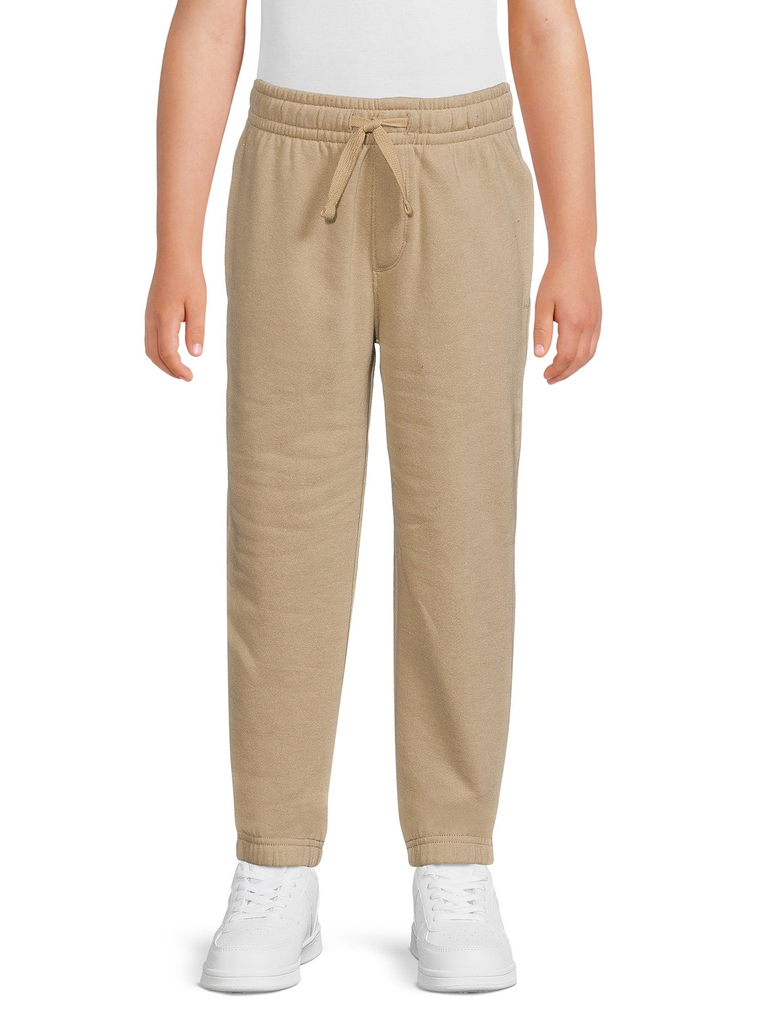 Athletic Works Boys Fleece Bottom, Sizes 4-18 & Husky - Walmart.com | Walmart (US)