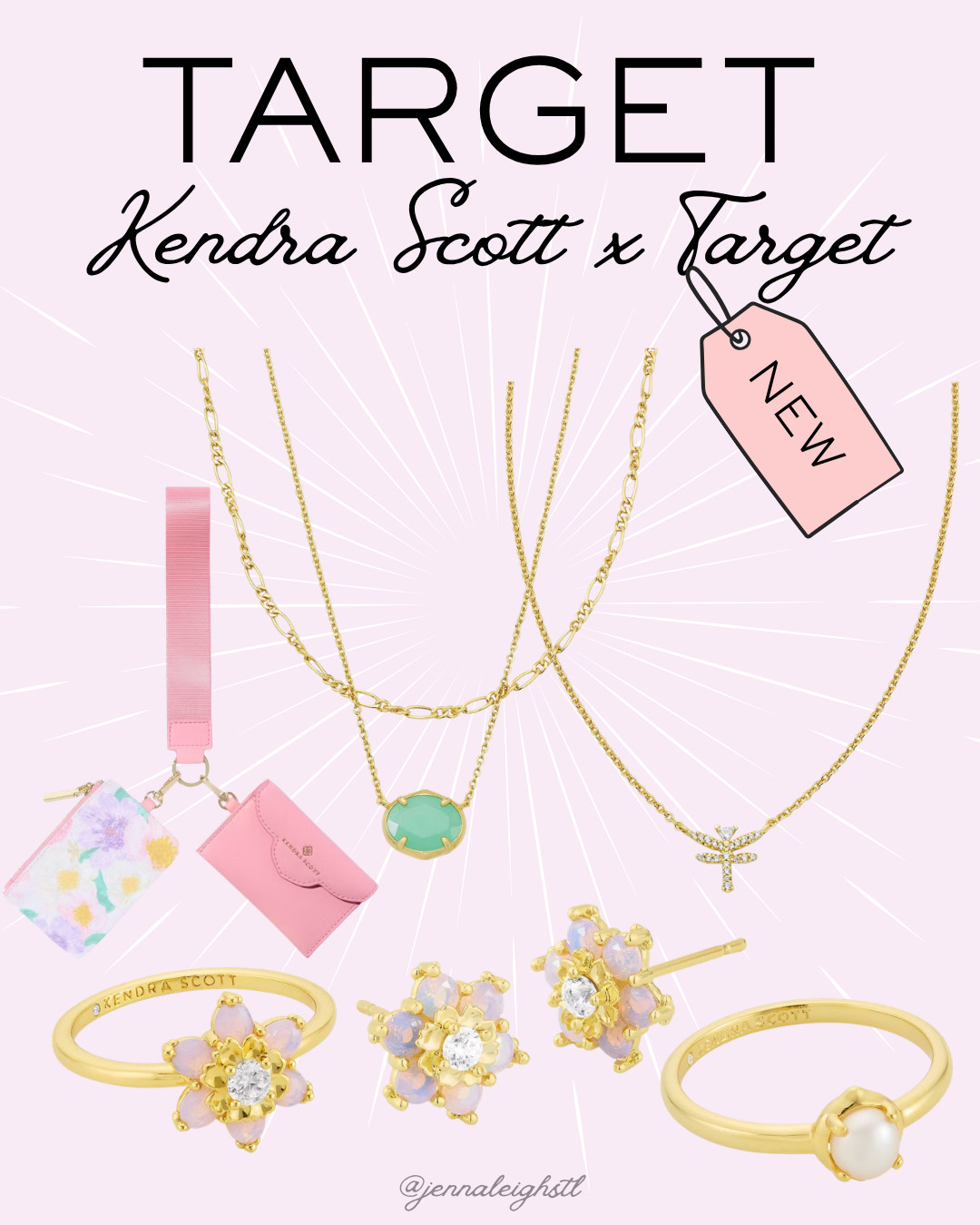 New Kendra Scott x Target items just dropped for spring and they are so good. So many pretty pieces perfect for everyday or layering. 

 #LTKSeasonal #LTKMidsize