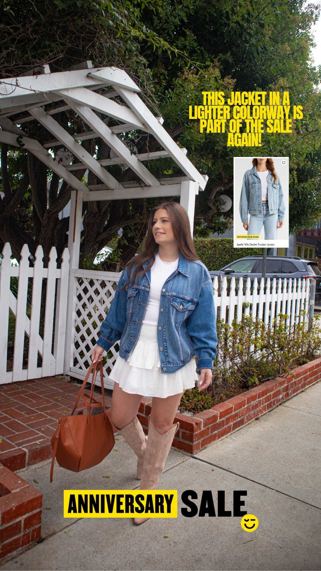 Nordstrom Anniversary Sale 💛 @levi trucker jacket wearing size Small

#LTKgrwm #LTKootd #LTKSaleAlert