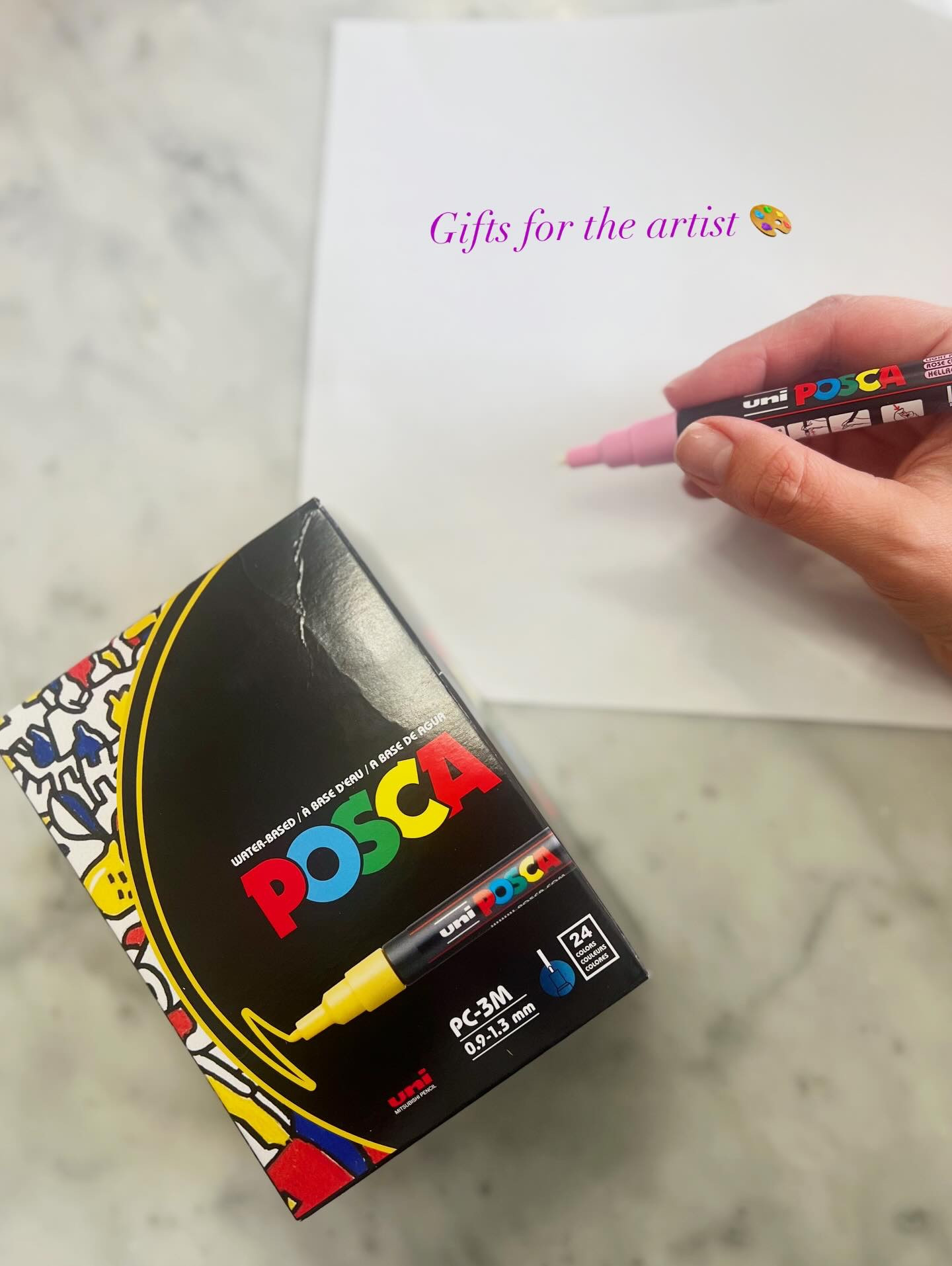 ✨ The Magic of POSCA Markers — The Gift Every Budding Artist Wants This Christmas ✨

If you’re looking for a gift that sparks creativity in the boldest, brightest way possible, you cannot go wrong with POSCA markers. 

Loved by artists, crafters, designers, and creators of every level, POSCAs are the go-to tool for anyone who loves color, expression, and endless possibilities.

🎨 Why POSCA Markers Are Truly the Best

POSCA’s water-based pigment ink is what sets them apart — opaque, vibrant, and silky smooth on almost any surface. 
From paper to canvas, wood, fabric, glass, plastic, metal, ceramics, stones, sneakers, skateboards… if you can imagine it, POSCA can paint it. 

Their colors pop with an intensity you just don’t get from standard markers, and they layer beautifully without bleeding or streaking.

Comment SHOP for all the details on this beautiful set of high quality markers. 

@posca_usa @stackinfluence #posca #poscapartner