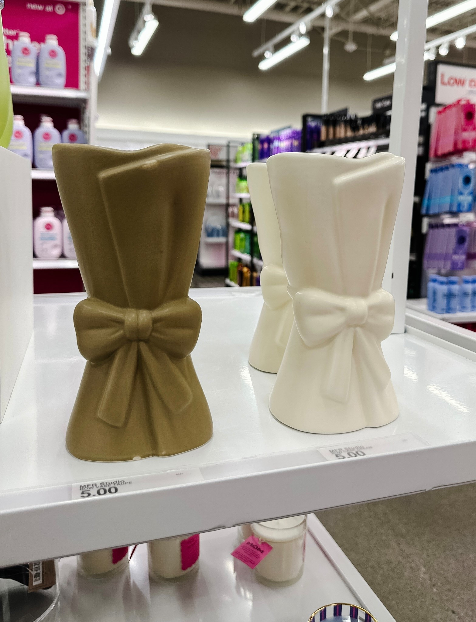Spotted the cutest $5 vases at Target!