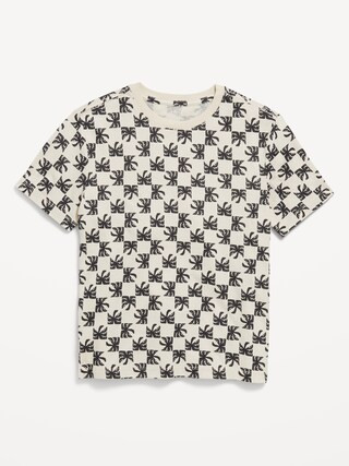 Softest Printed Crew-Neck T-Shirt for Boys | Old Navy (CA)
