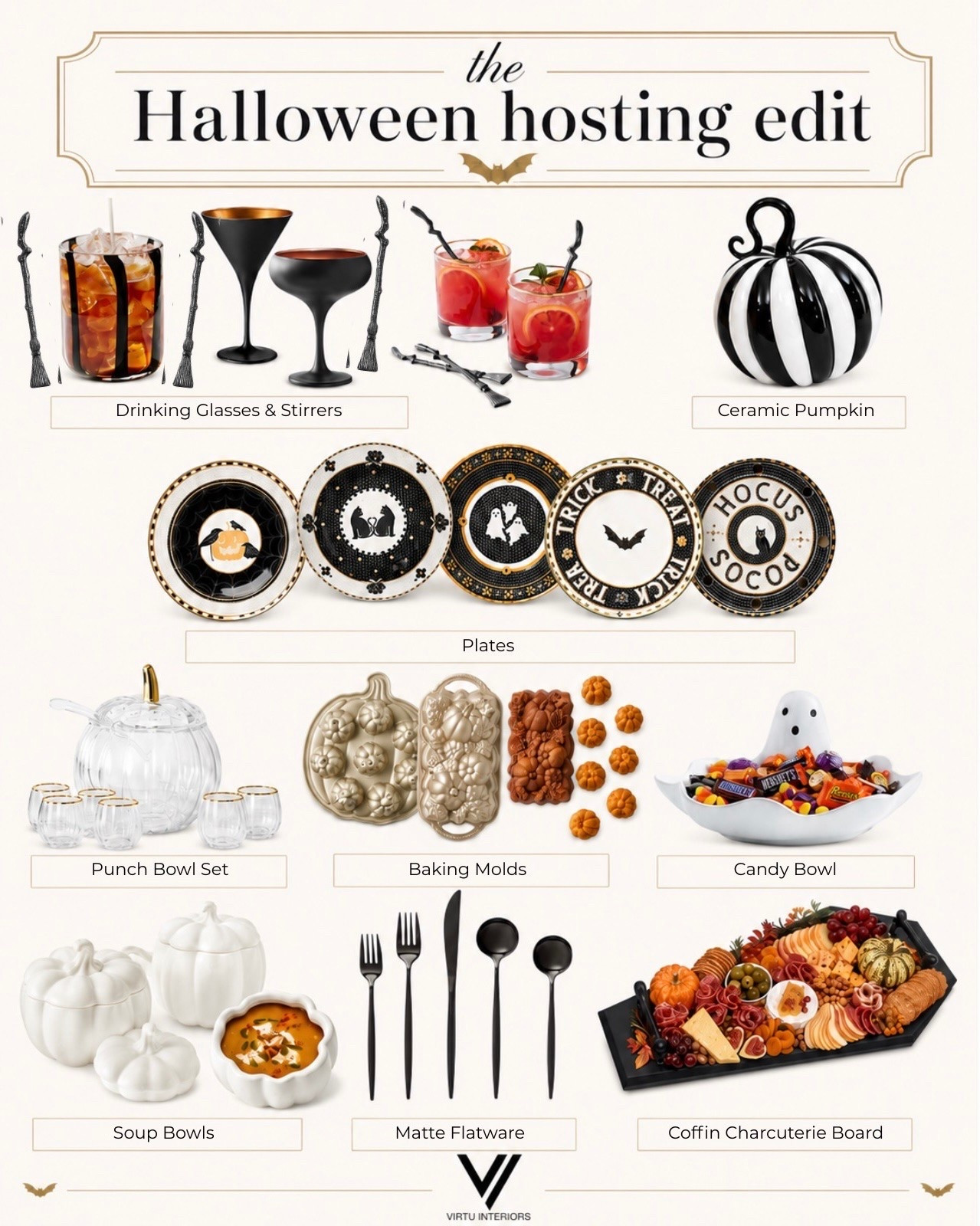 Halloween and fall decor always sells out earlier than expected—so this is your sign to start shopping now. 👻🎃 I rounded up chic hosting essentials that will take you from spooky season straight into Thanksgiving, from statement serveware and festive plates to cocktail glasses and charcuterie must-haves. 

Shop your favorites early before the best pieces disappear. Everything is linked on LTK! 🖤🍂

#HalloweenDecor #FallDecor #HalloweenHosting #FallHosting #HalloweenHome #SpookySeasonDecor #HalloweenTablescape #FallEntertaining #SeasonalDecor #HalloweenFinds #FallHomeDecor #HostingEssentials #HomeDecorFinds #LTKHome #ShopLTK

#LTKHome #LTKSeasonal