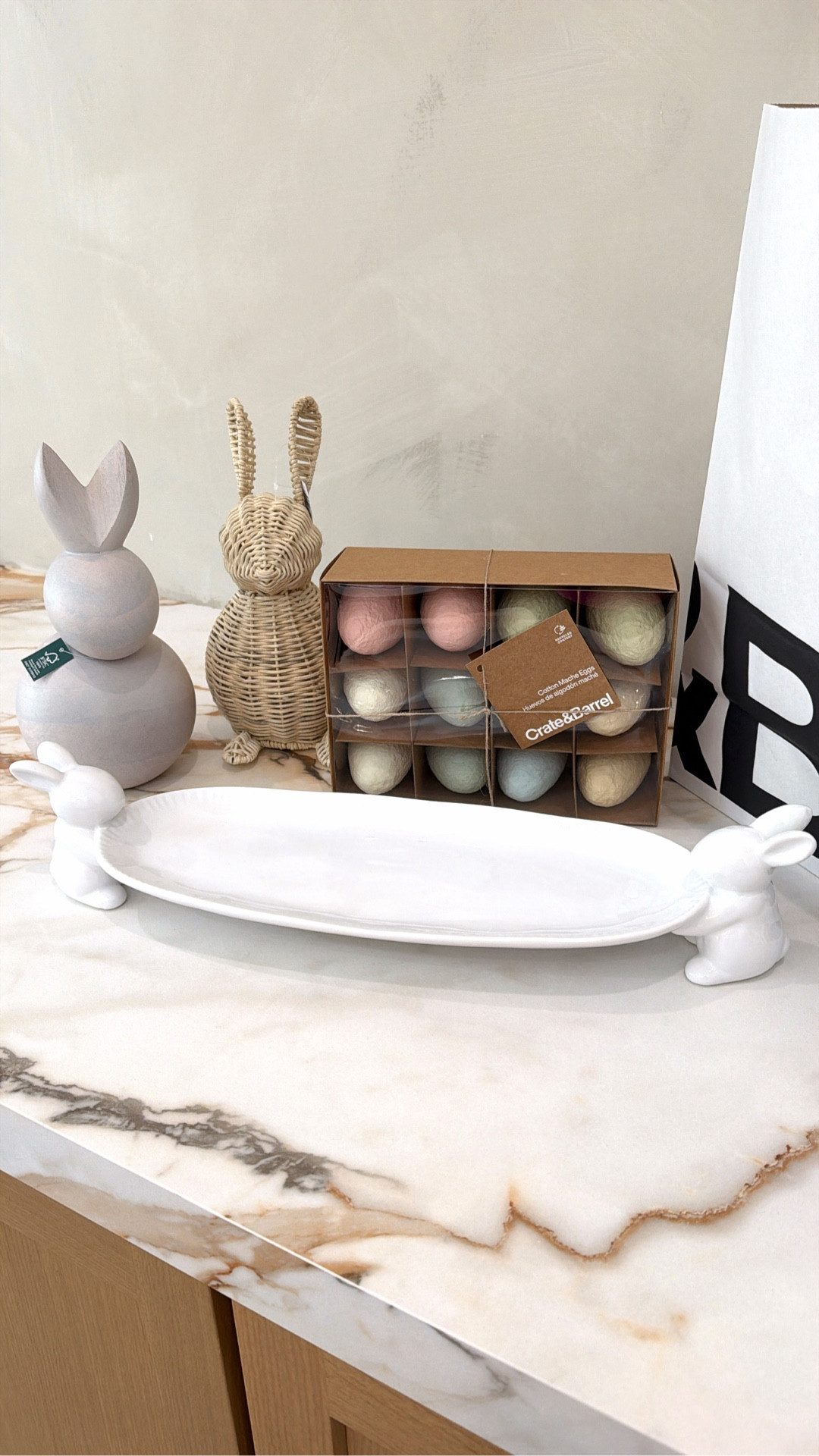 Easter decor 🪺💛🐰 
Serving tray sold out last year! Grab it while you can 



#LTKSeasonal #LTKHome #LTKFindsUnder50