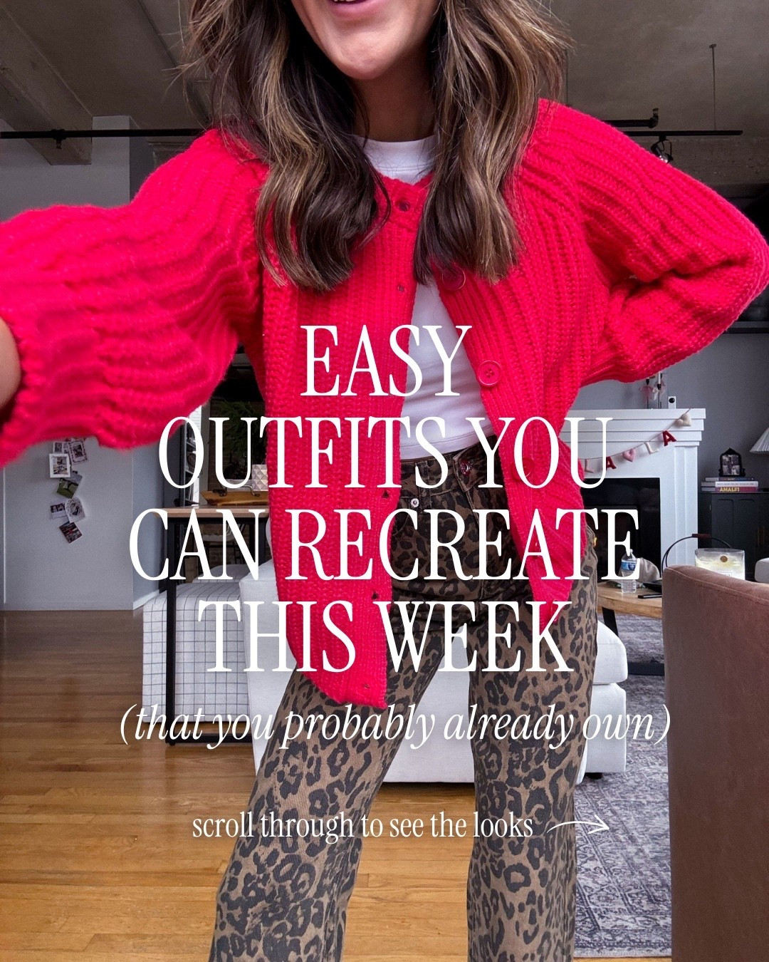 Amazon outfit for Valentine’s Day. Wearing a small in the cardigan and XS in the jeans (runs small/cropped) 

#LTKValentine