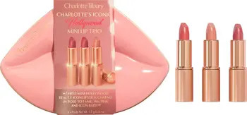 Charlotte's Iconic Hollywood Mini Lip Trio $54 Value | Nordstrom
