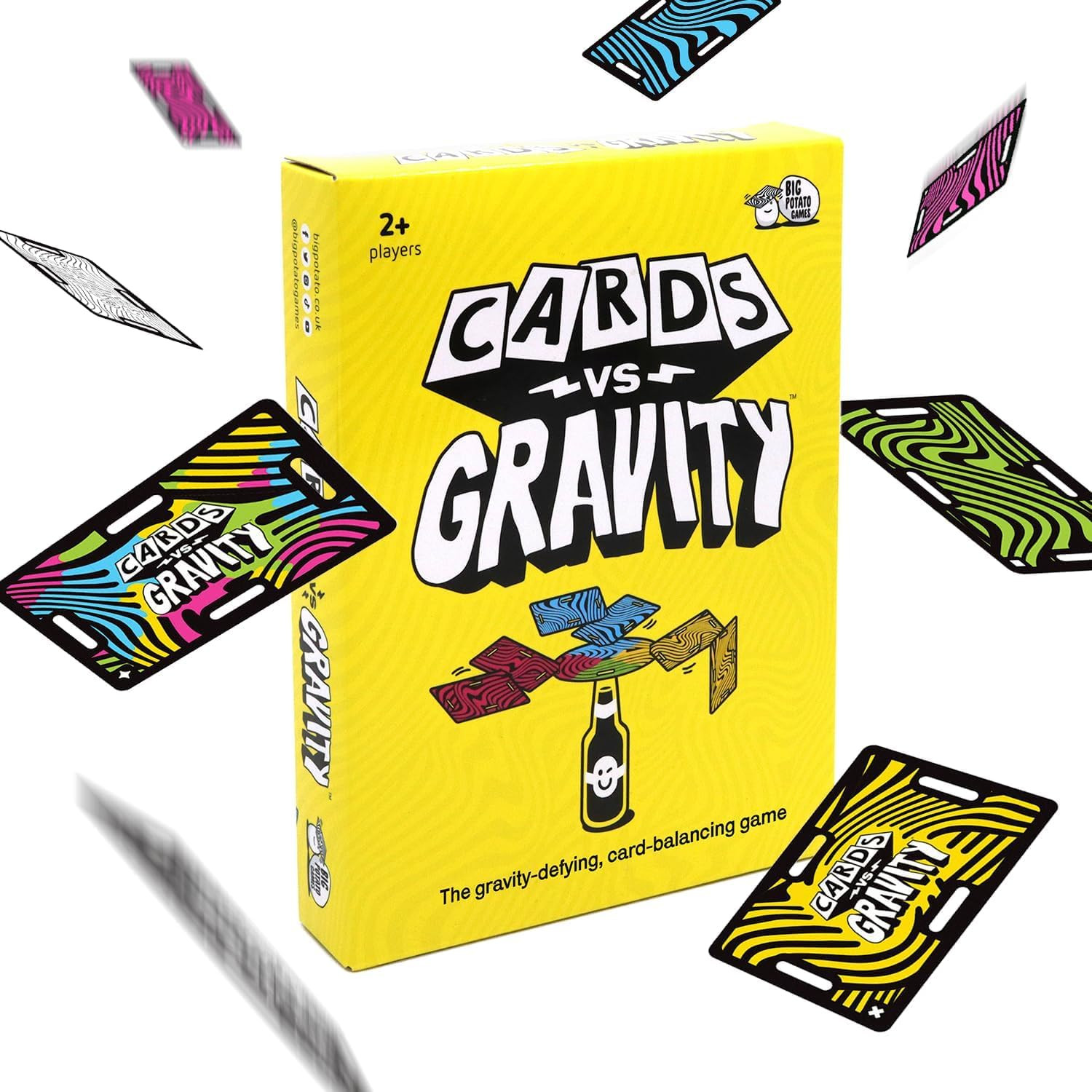 Cards vs Gravity – The Gravity-Defying, Card-Balancing Game | Fun Travel Game for Kids, Teens &... | Amazon (UK)