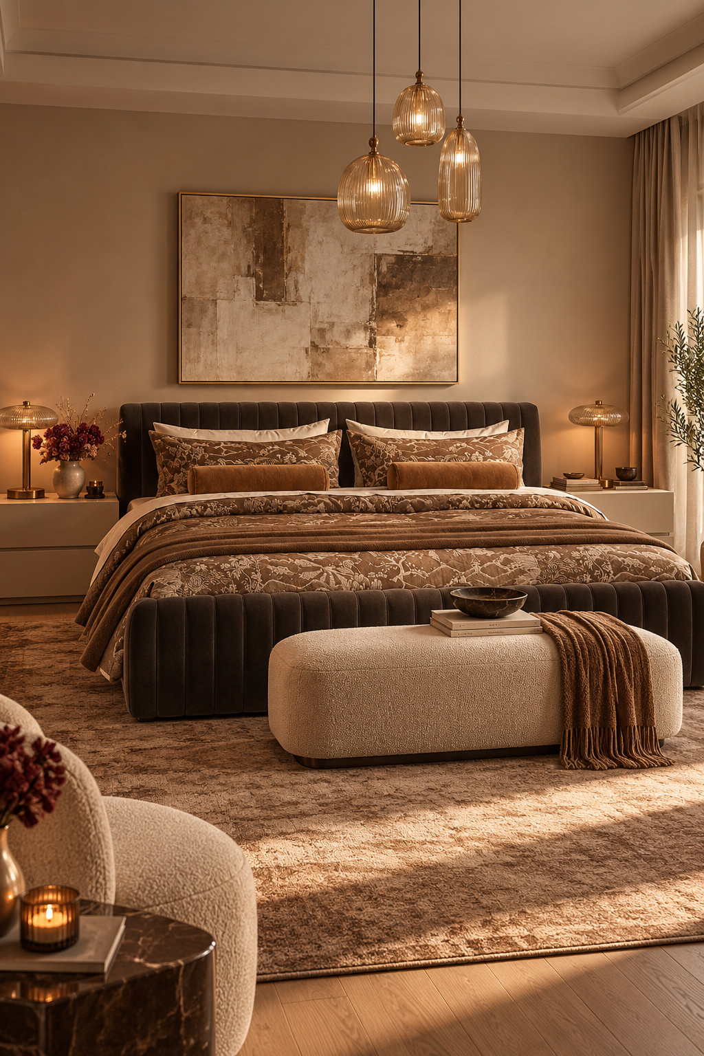 These are the kind of beds that totally set the tone for the whole room 🤎 CB2 really does the modern luxe look so well with beautiful textures, deep wood tones, soft curves, and clean silhouettes. I love how they feel statement-making but still super timeless. #CB2Finds #CB2Beds #StatementBed #ModernBedroom #LuxuryDecor #BedroomFurniture #HomeDecor #NeutralBedroom #ContemporaryHome #InteriorDesignIdeas #BedroomRefresh 

 #LTKSeasonal #LTKHome #LTKSaleAlert