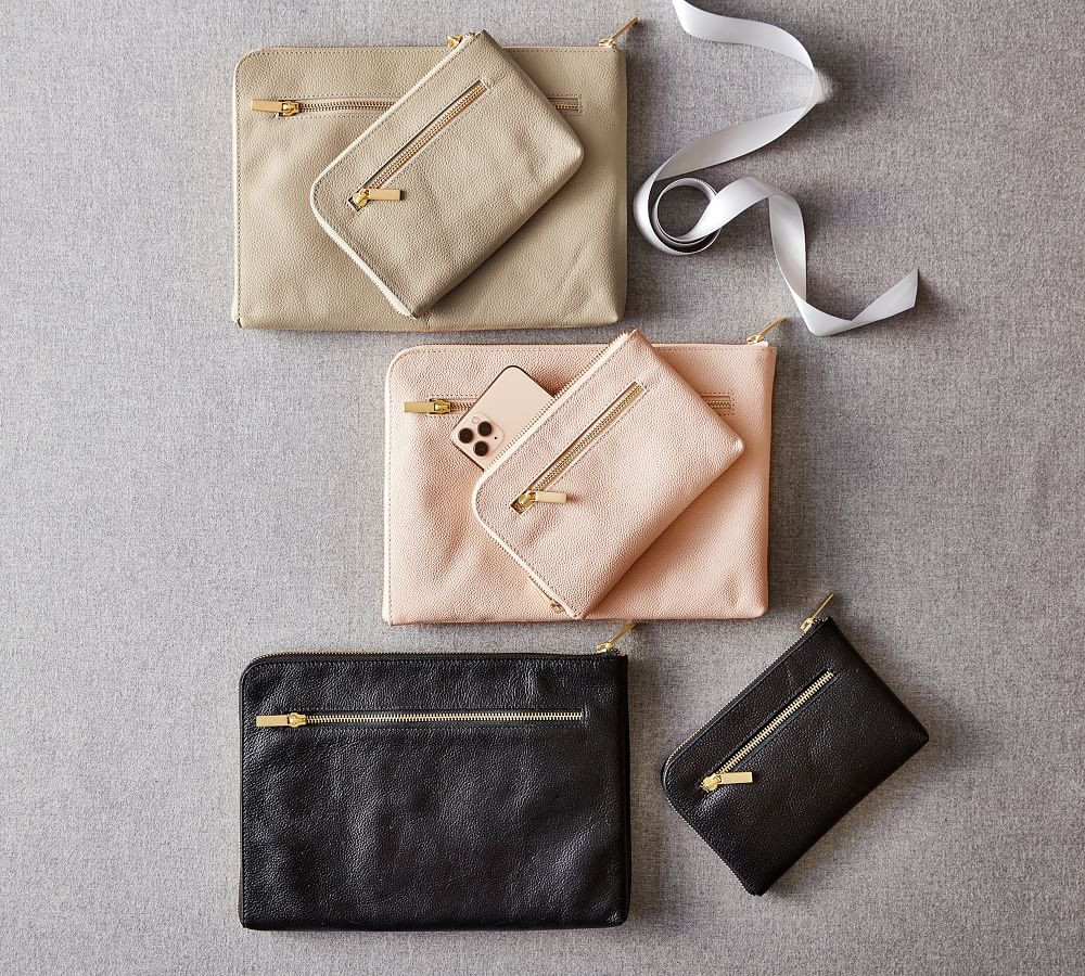 Quinn Leather Pouch | Pottery Barn (US)