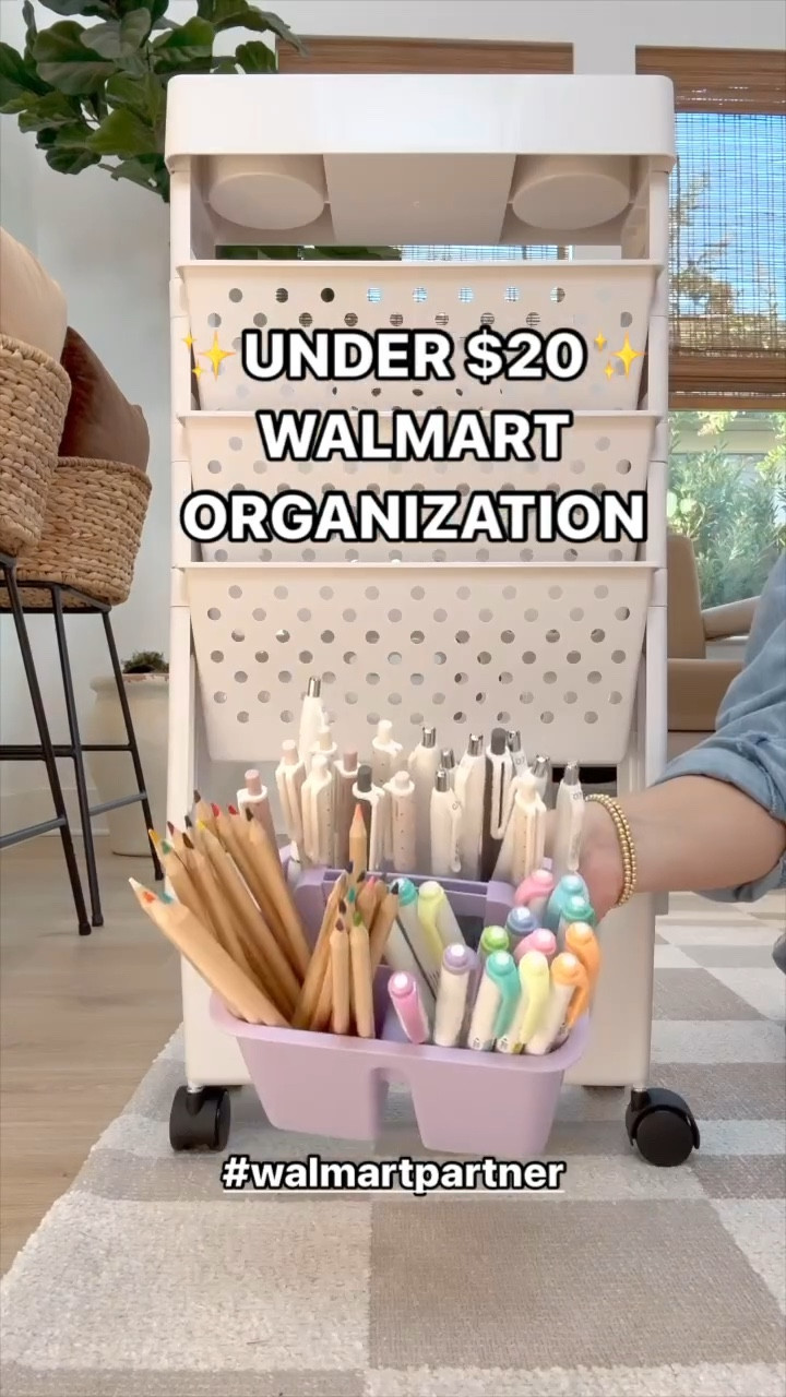 Everything you need to get back to school & office ready from @walmart #walmartpartner ✨ I took this under $20 cart & turned it into a mini roll away office. Perfect for small spaces 🤓📚📓✏️ 

See more Walmart over on my @shopltk @ Madison Payne #liketkit

#LTKBacktoSchool #LTKVideo #LTKHome