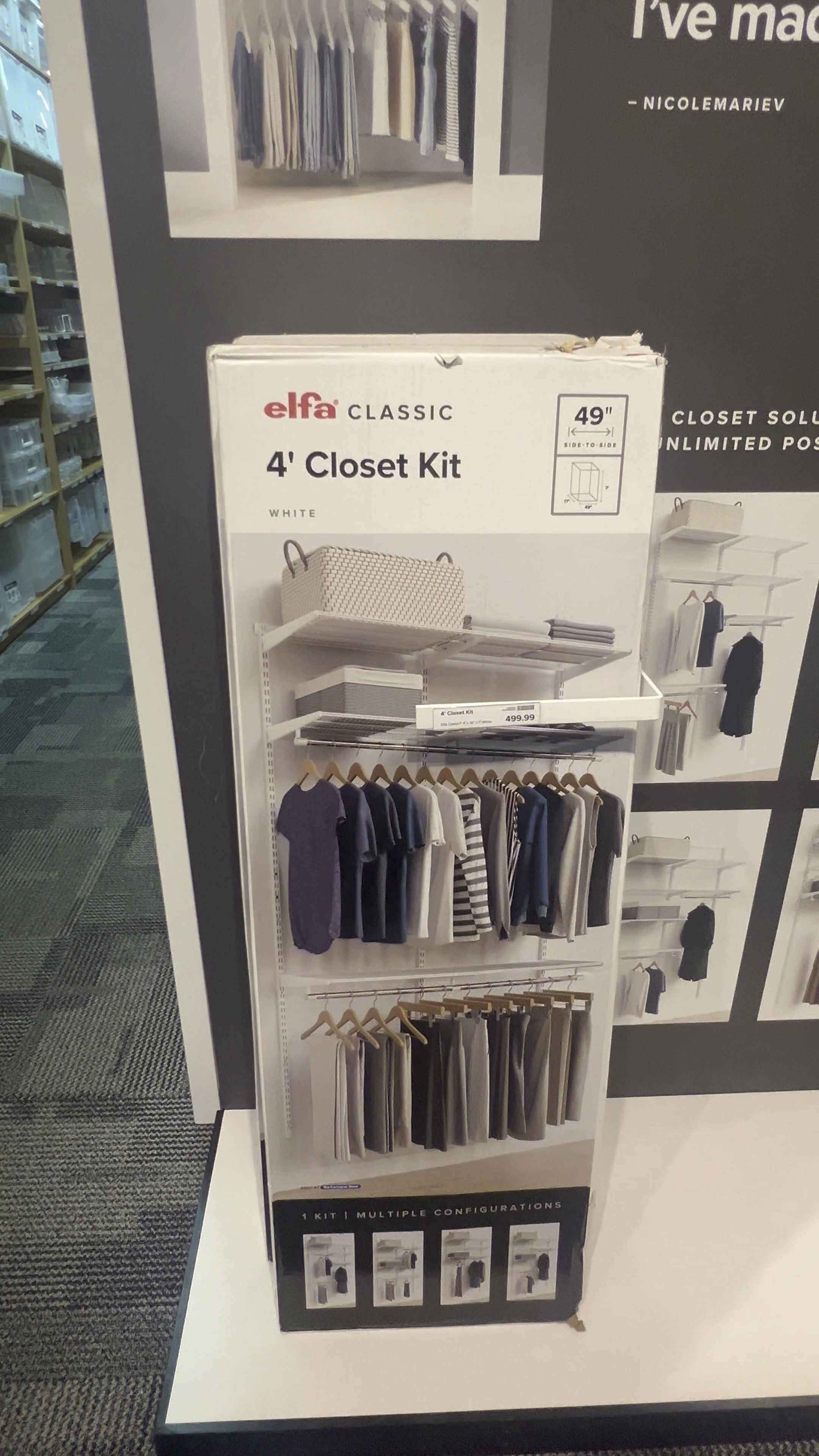 Elfa Closet Kit from The Container store 

#LTKVideo #LTKhome
