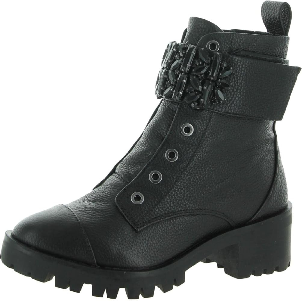 Karl Lagerfeld Paris Women's Pippa Combat Boot | Amazon (US)