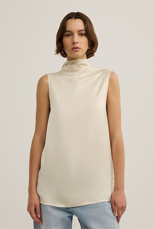 Asymmetric Scarf Top | Witchery (AU)
