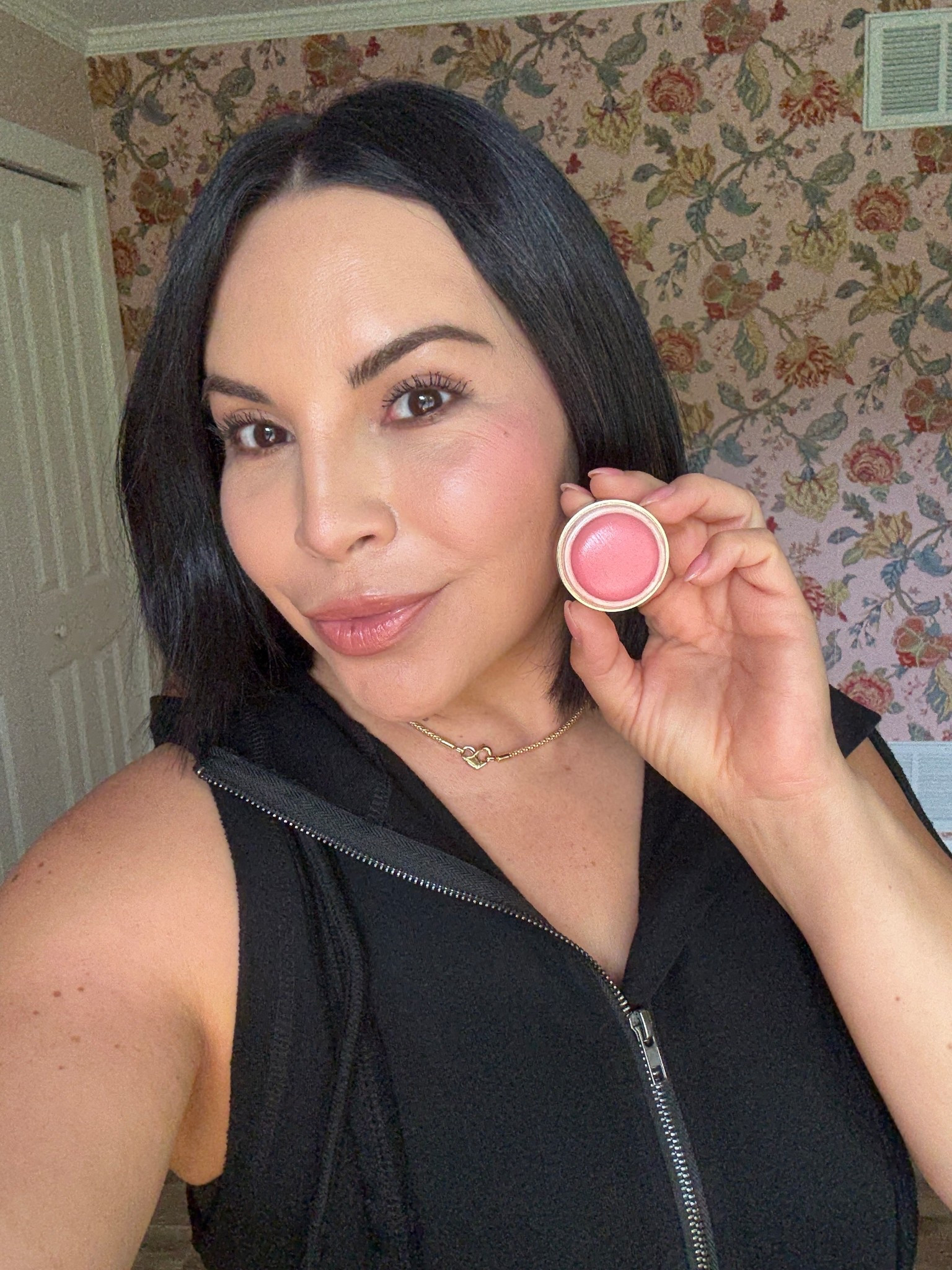 Merit flush balm : Stockholm 
This is a multi purpose product. You can use it on your eyes on your cheeks on your lips. I love it. It’s hydrating and it’s easy to blend out. It is also buildable so if it’s too light, you can make it as dark and bright as you want it. 

#LTKFindsUnder50 #LTKBeauty #LTKHome