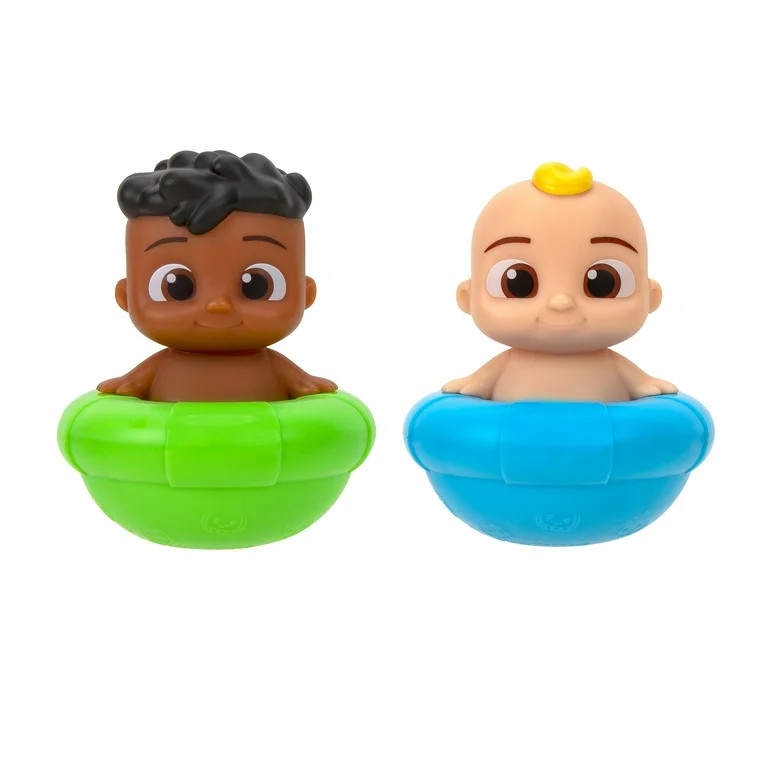 CoComelon Bath & Pool Toys, 2 Piece Set - JJ & Cody Floating Bobble Figures - Water Toys for Todd... | Walmart (US)