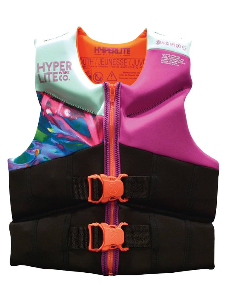 HyperLite Elite Kids Life Jacket, US Coast Guard Approved, Great for Any Water Sports Activity In... | Amazon (US)