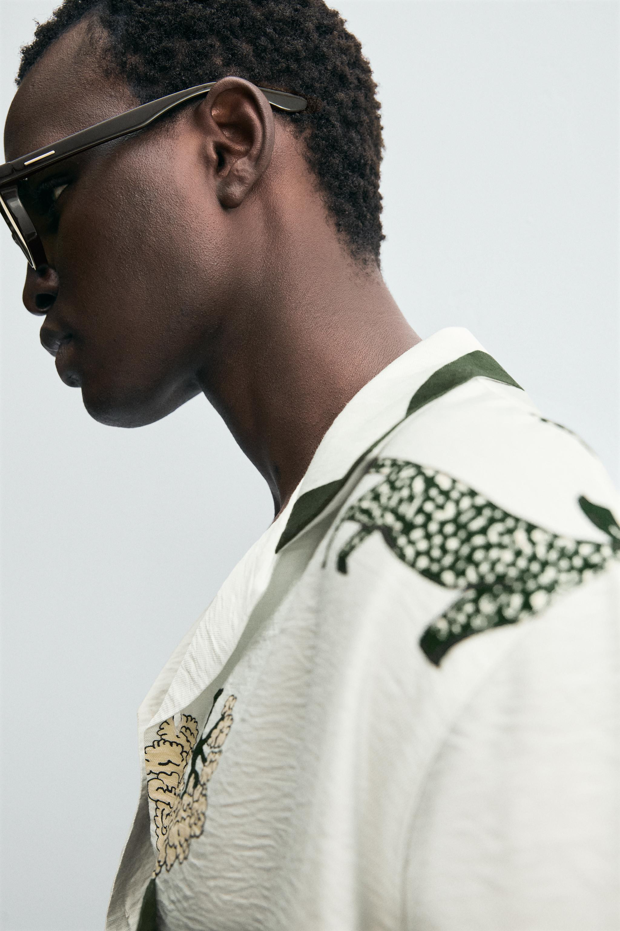 ANIMAL PRINT SHIRT | Zara US