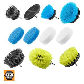 RYOBI Scrubber Accessory Kit (11-Piece) A95SPBK223 - The Home Depot | The Home Depot