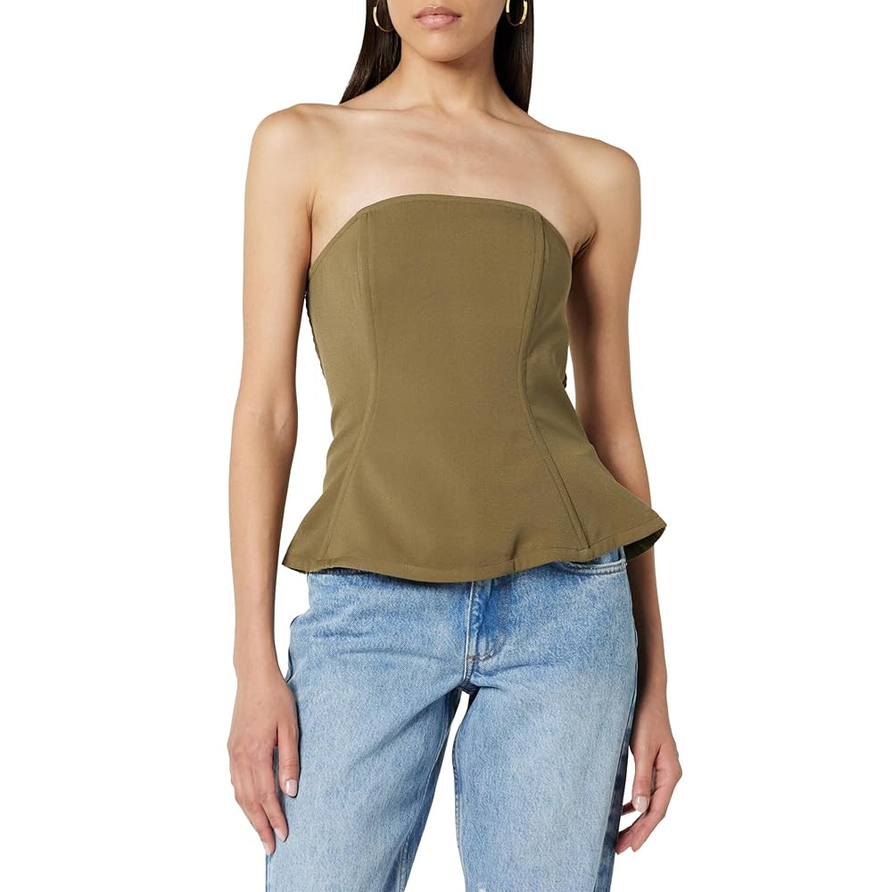 The Drop Women's Alejandra Strapless Corset Top | Amazon (US)